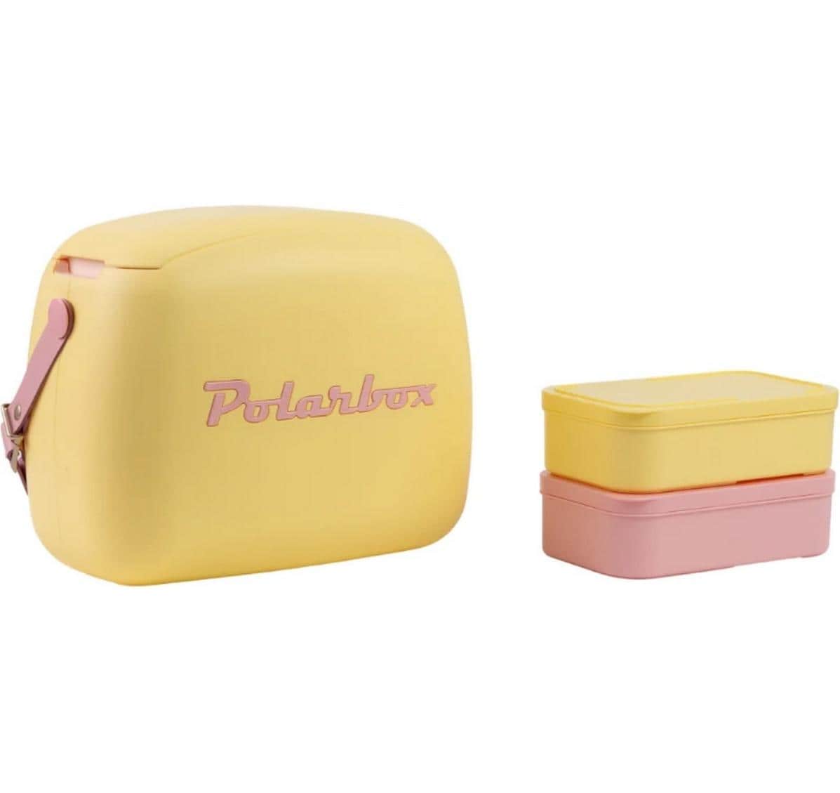 Polarbox Thermocase – 6 l, isoliert – pink, gelb – Polypropylen (PP), Polystyrol