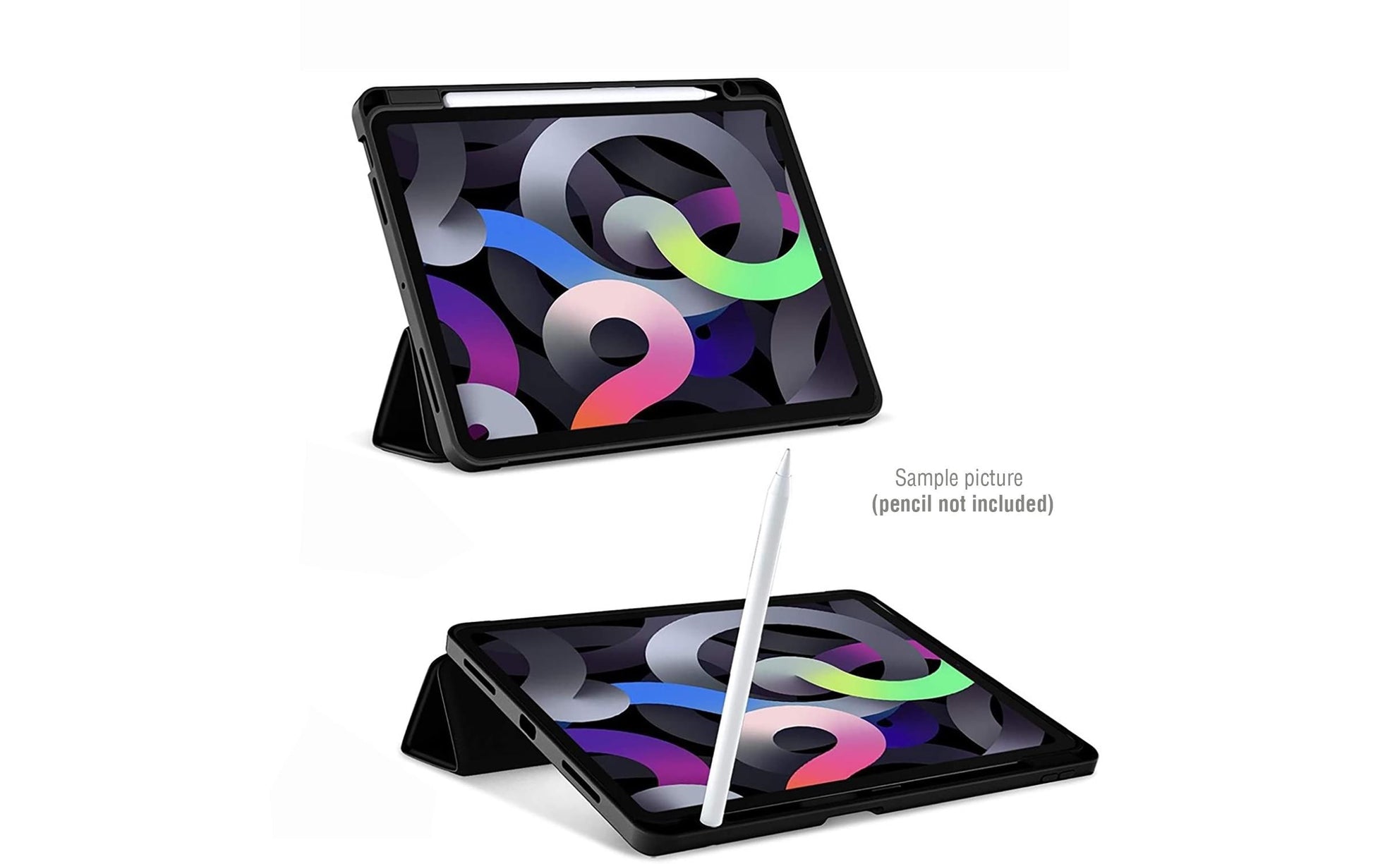 4smarts Tablet-Hülle für Galaxy Tab S9 Ultra, Galaxy Tab S10 Ultra 14,6" – Schwarz