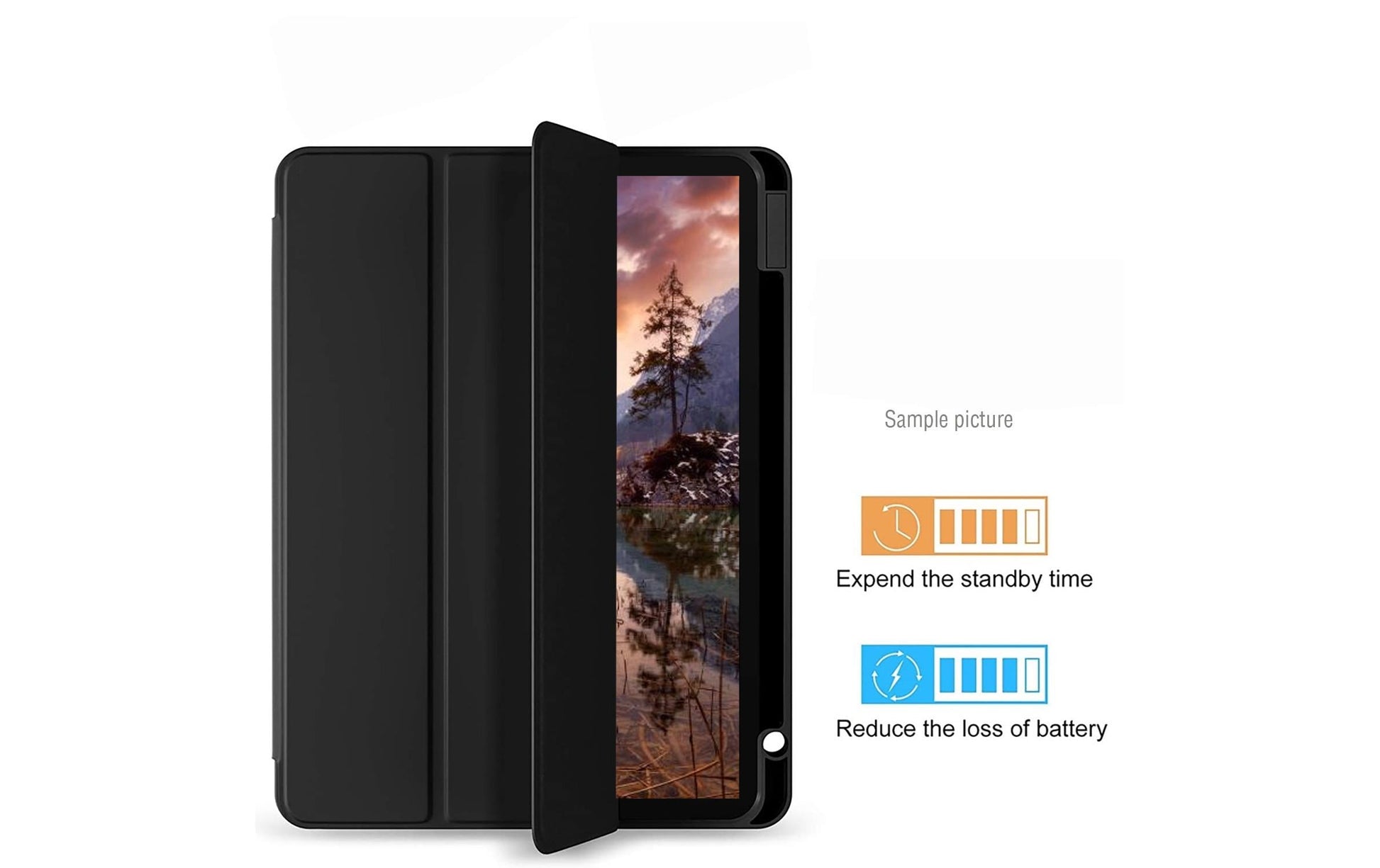 4smarts Tablet-Hülle für Galaxy Tab S9 Ultra, Galaxy Tab S10 Ultra 14,6" – Schwarz
