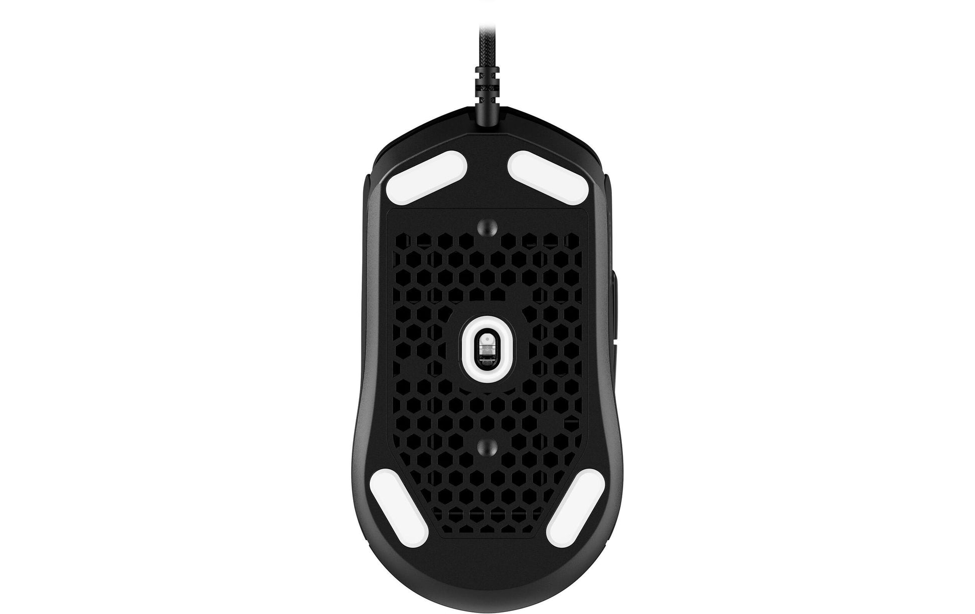 HyperX Pulsefire Haste 2 Gaming-Maus – Verkabelt, 6 Tasten, Rechtshänder, Beleuchtung, Schwarz