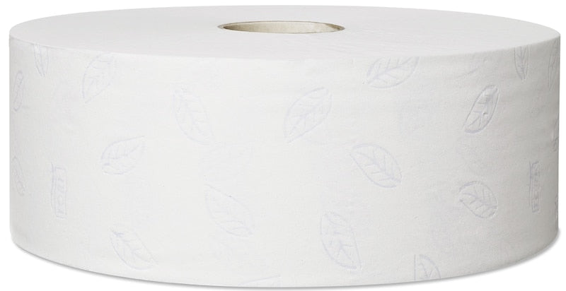 Tork Toilettenpapier Jumbo – 2-lagig, Rollenlänge 360 m, 1'800 Blatt/Rolle – für Tork T1 – 6 Rollen