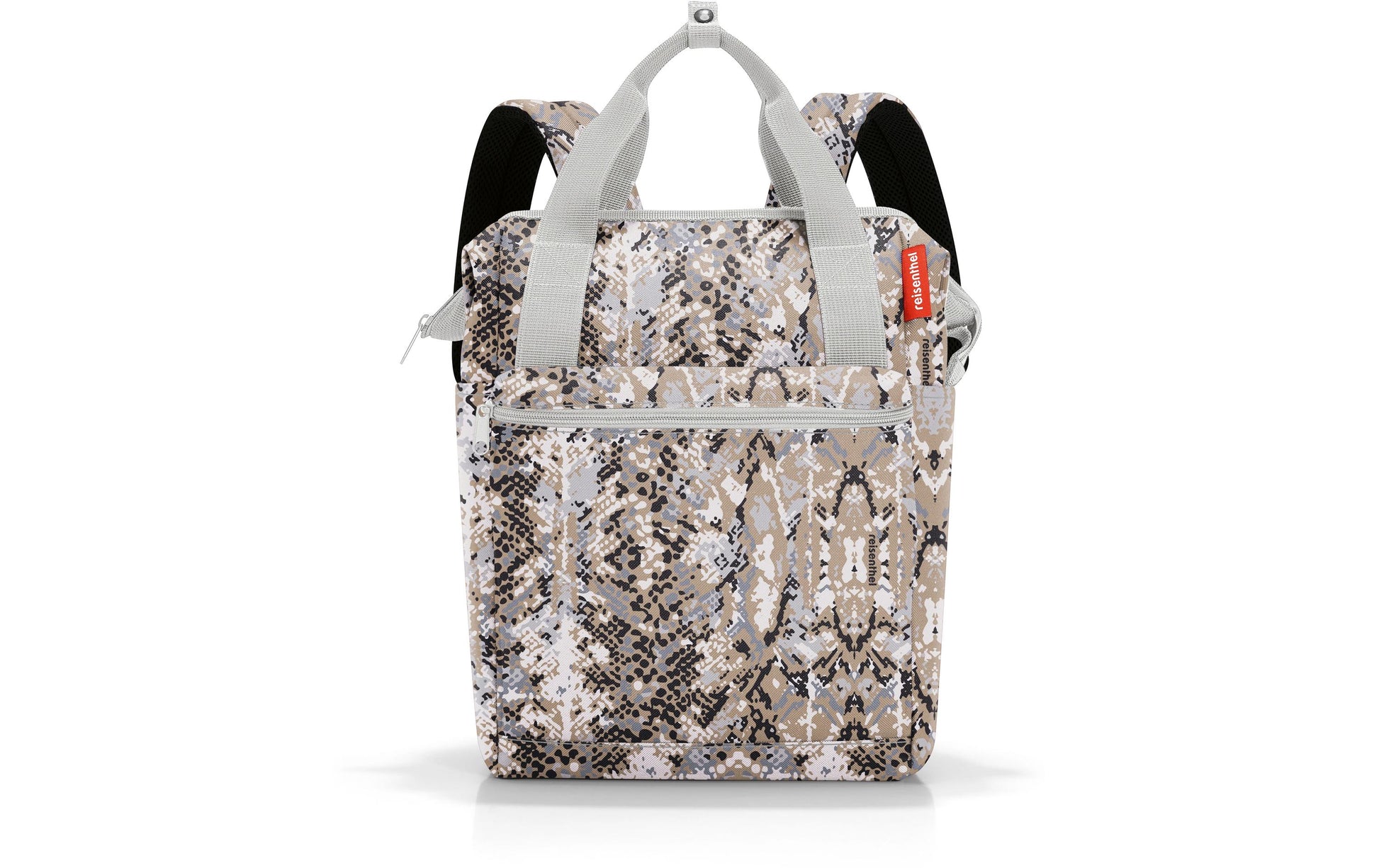Reisenthel Allrounder R – Freizeit-Rucksack – 12 l, Polyester, Hellgrau, Snake Sand