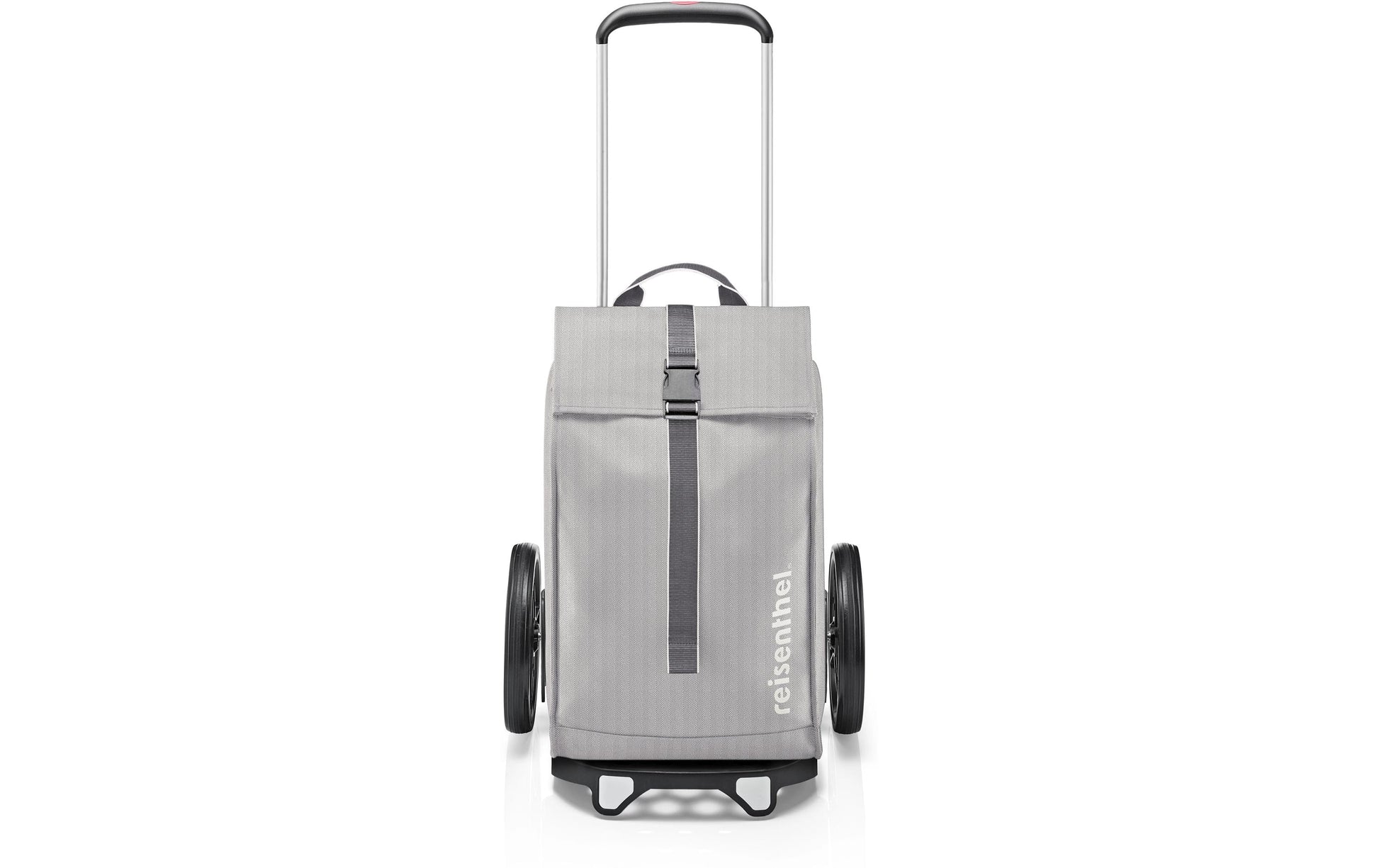 Reisenthel Stofftasche, Polyester, grau, 340×550×220 mm, mit 2 Rädern