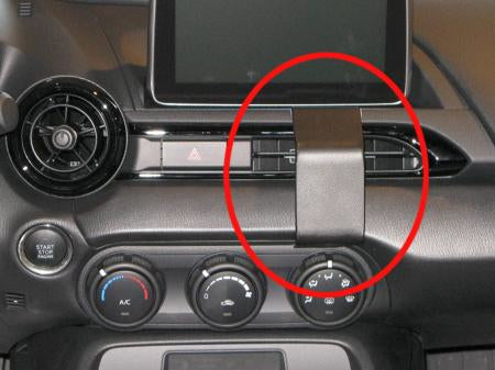 Brodit ProClip – Auto-Halterung – Klemmhalterung, Auto – Schwarz