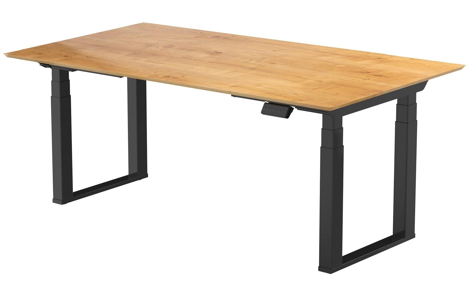 Contini Stehtisch – 180 × 80 × 130 cm – Braun – Höhenverstellbar