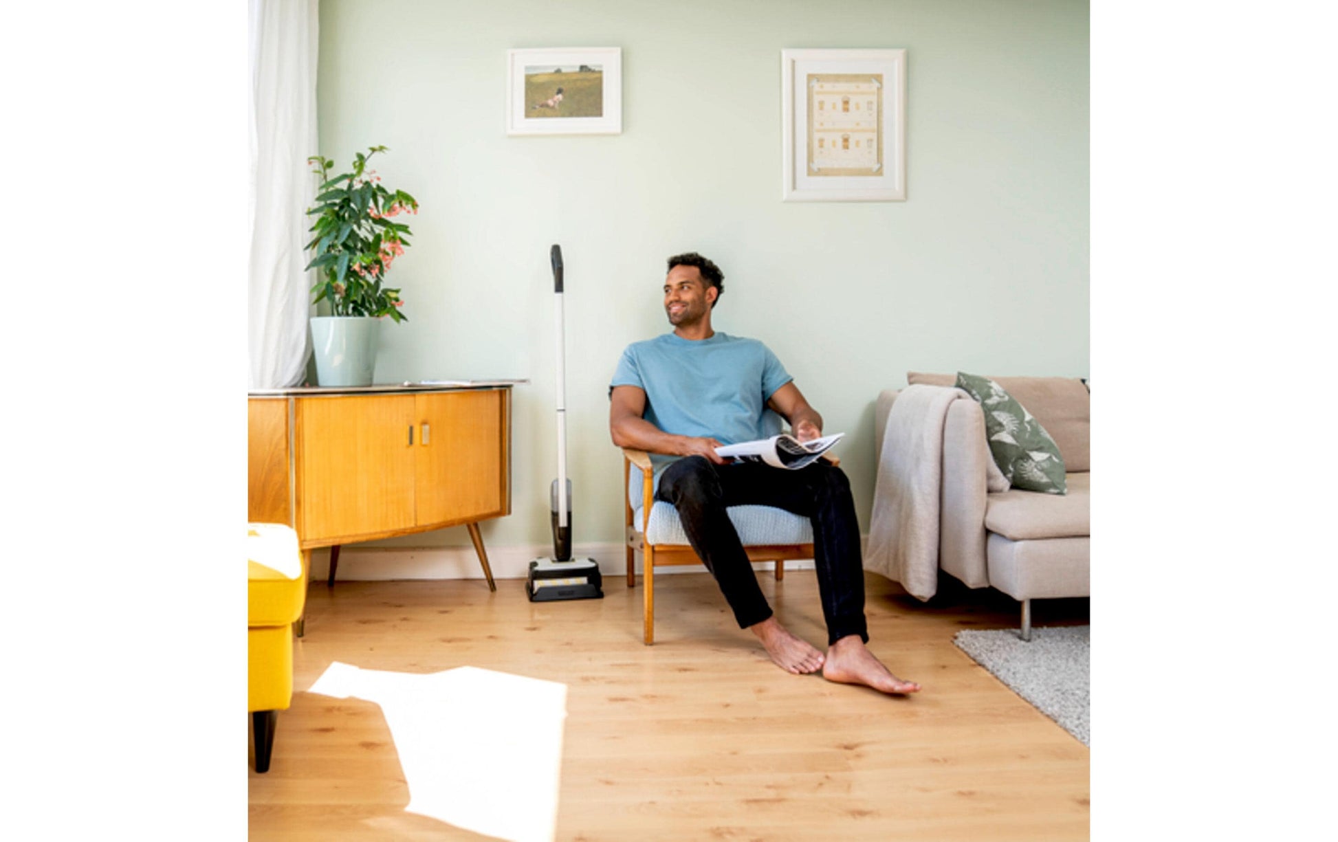 Kärcher Duo Bat Power 4 V Batterieladegerät 2× – für Kärcher Bodenreiniger, 4 V, 2×2,5 A, 1,8 m Kabel