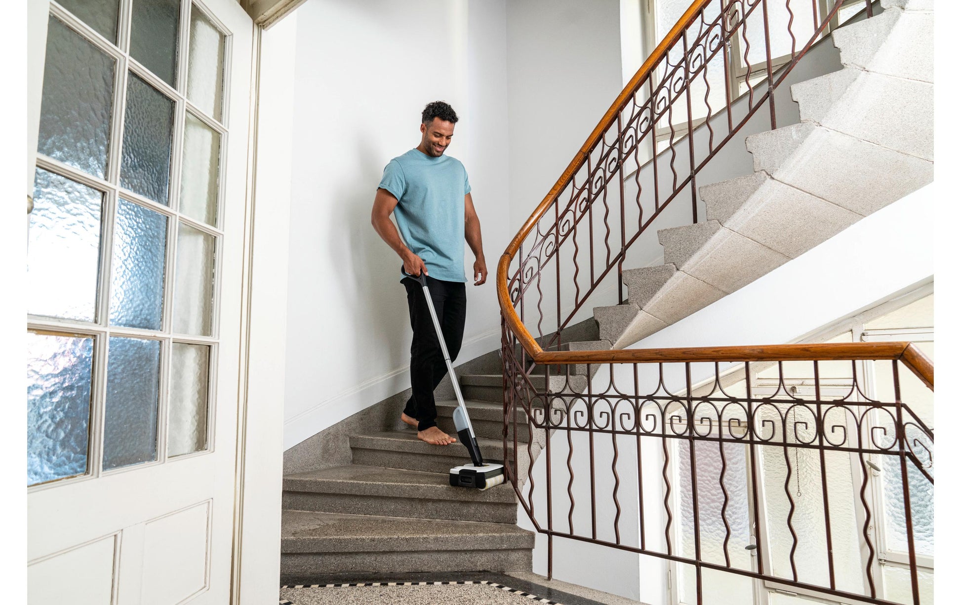Kärcher Duo Bat Power 4 V Batterieladegerät 2× – für Kärcher Bodenreiniger, 4 V, 2×2,5 A, 1,8 m Kabel
