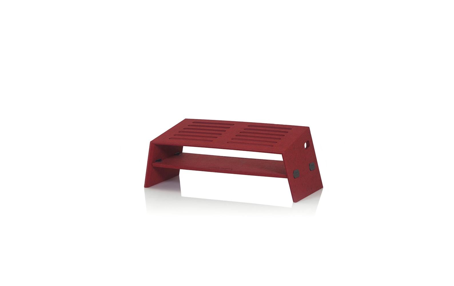 Smart Stand Laptop-Ständer – bis 16", mit 2 Lüftern – Kirschrot