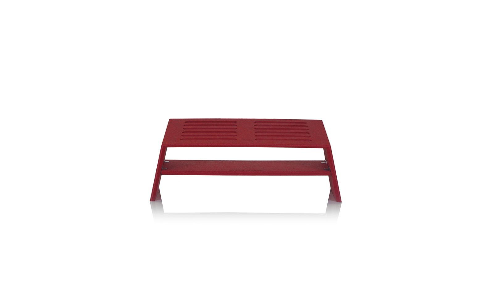 Smart Stand Laptop-Ständer – bis 16", mit 2 Lüftern – Kirschrot