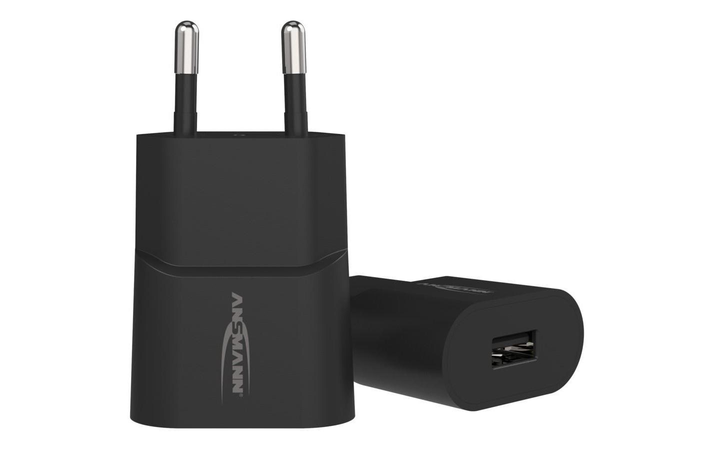 Ansmann HC105 USB-Ladegerät 5 W – USB-A×1 – für Smartphones, Tablets u. Ä. – schwarz