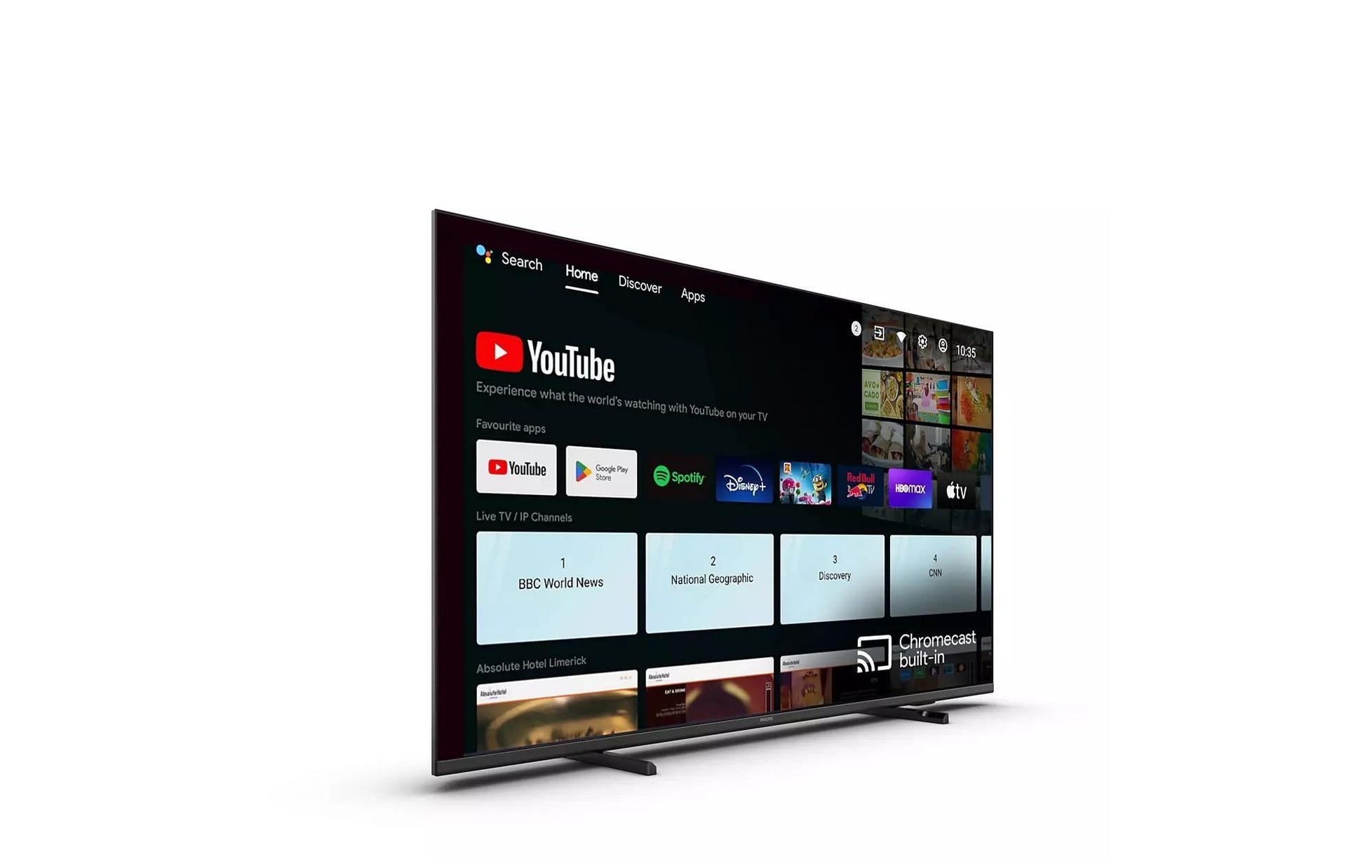 Philips 65HFL4518U/12 – 65" Hotel-TV LED UHD 4K, Android TV