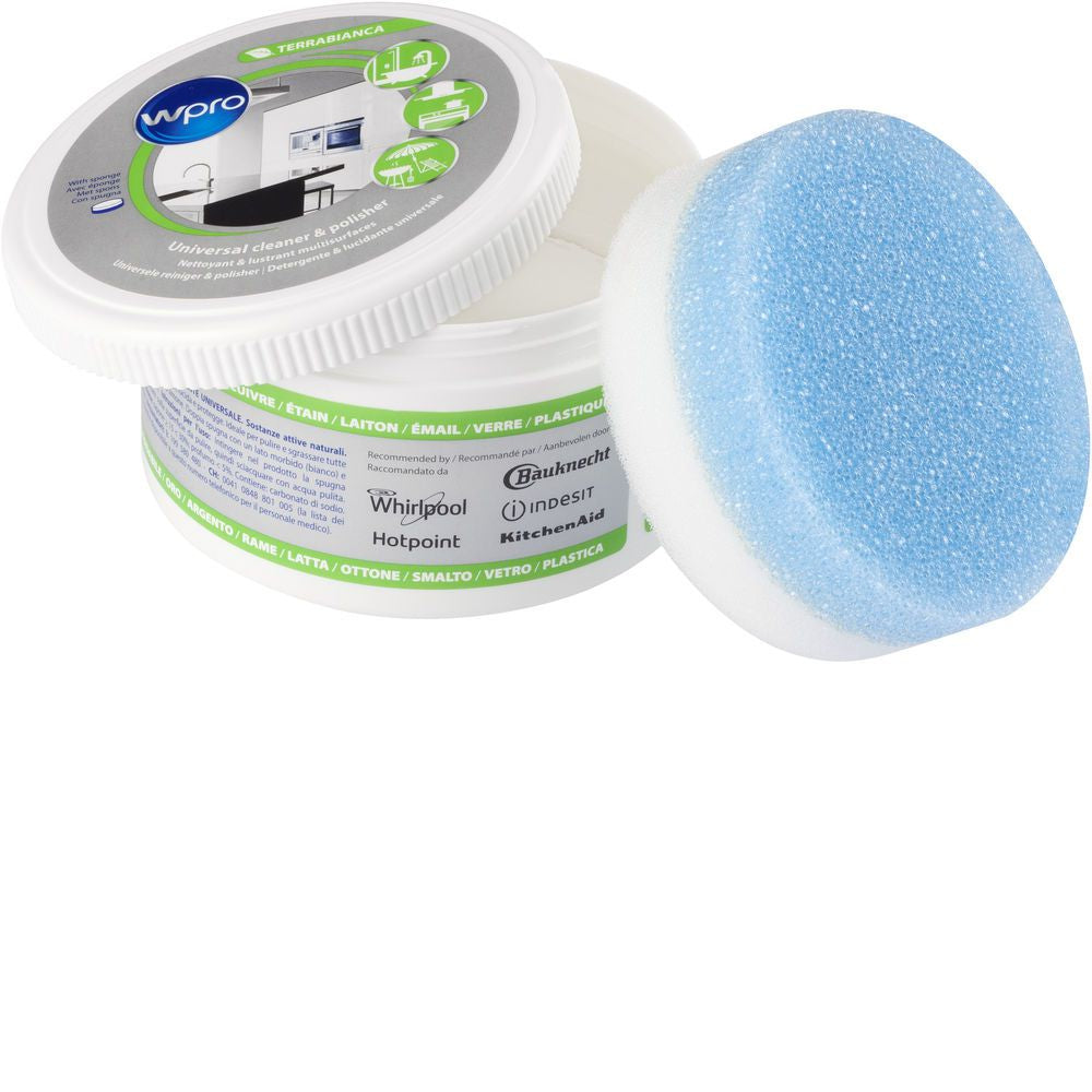 Wpro Terrabianca UNC501 Putzstein – für Edelstahl, Keramik, Glas – Zitrone – 250 g, 1 Stk.