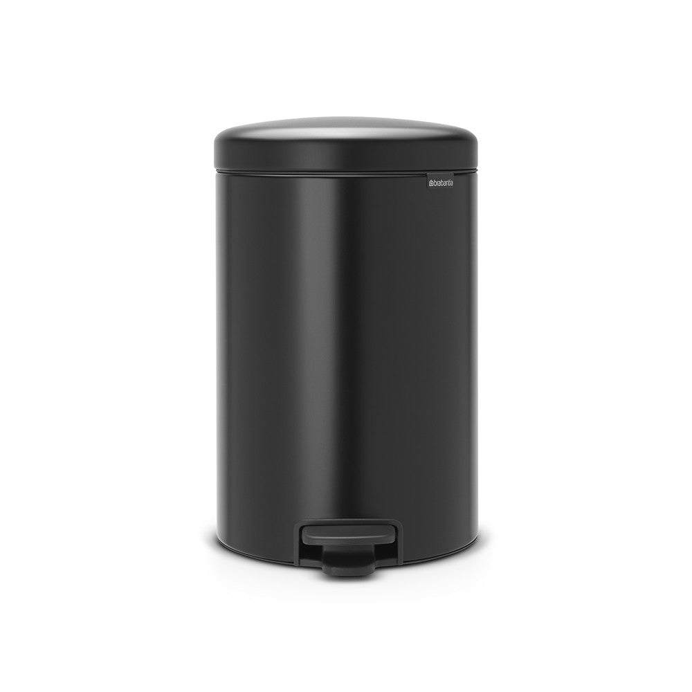 Brabantia NewIcon Papierkorb – 20 l – Edelstahl – Ø 290 × H 467 mm