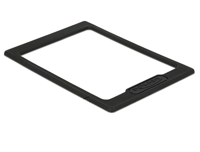 DeLOCK 18216 – 2,5" Adapterrahmen (2,4 mm), für 2,5" Laufwerke, Kunststoff, Schwarz