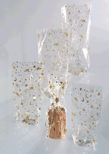 Folia Cellophantüten – Weihnachten – lebensmittelecht – 180 × 300 mm – 10 Stk.