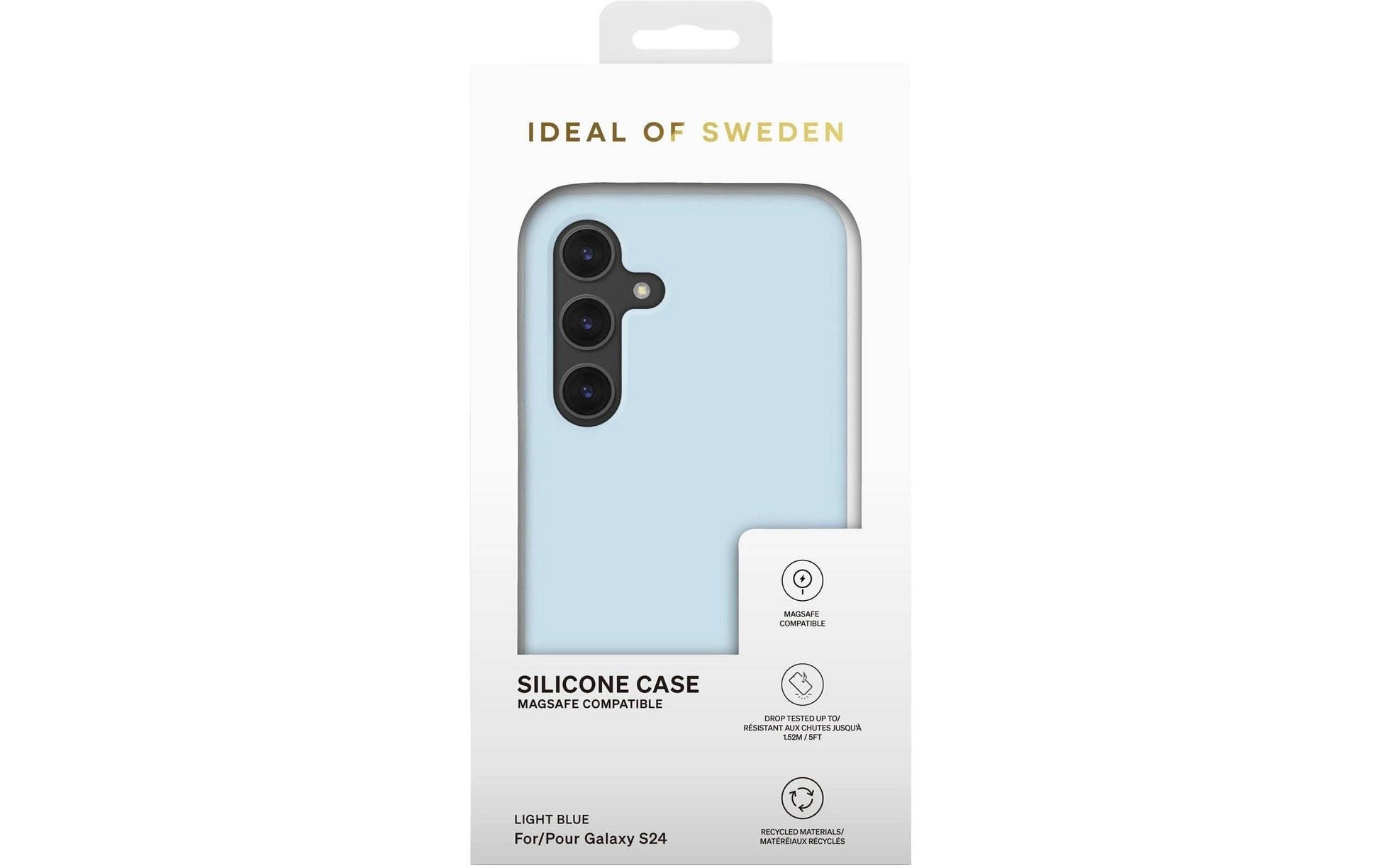 Ideal of Sweden – Backcover – für Samsung Galaxy S24 – Hellblau – Polyester
