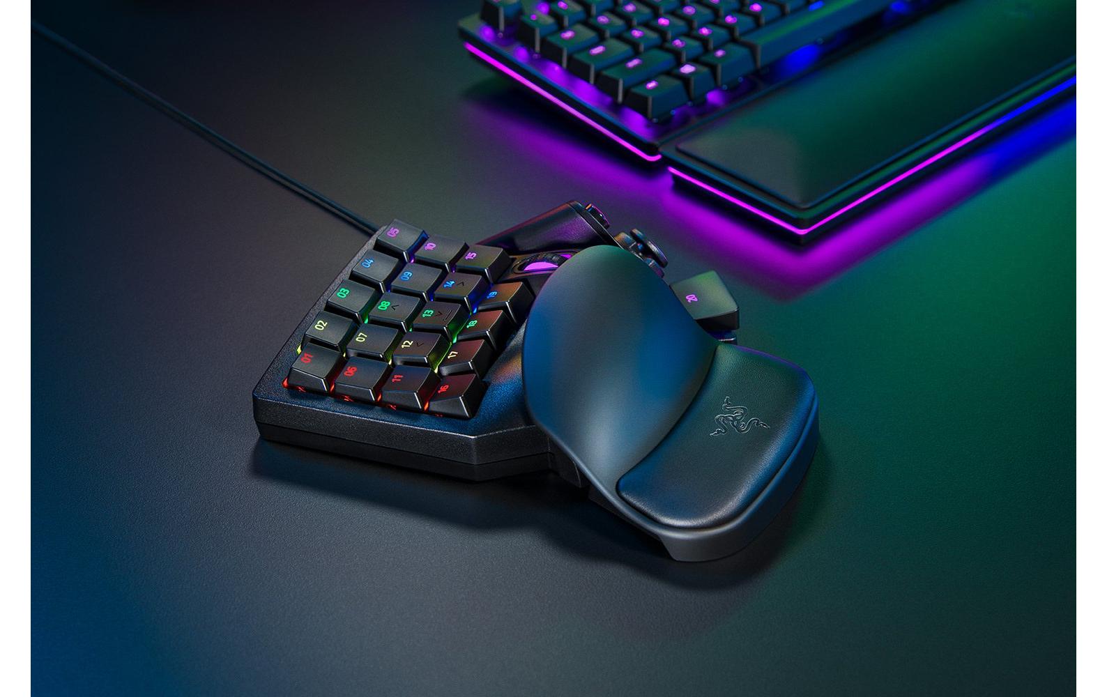 Razer Tartarus Pro – Tastatur, kabelgebunden (USB-A), CH-Layout (DE-CH), mechanisch (Opto-Mechanical)