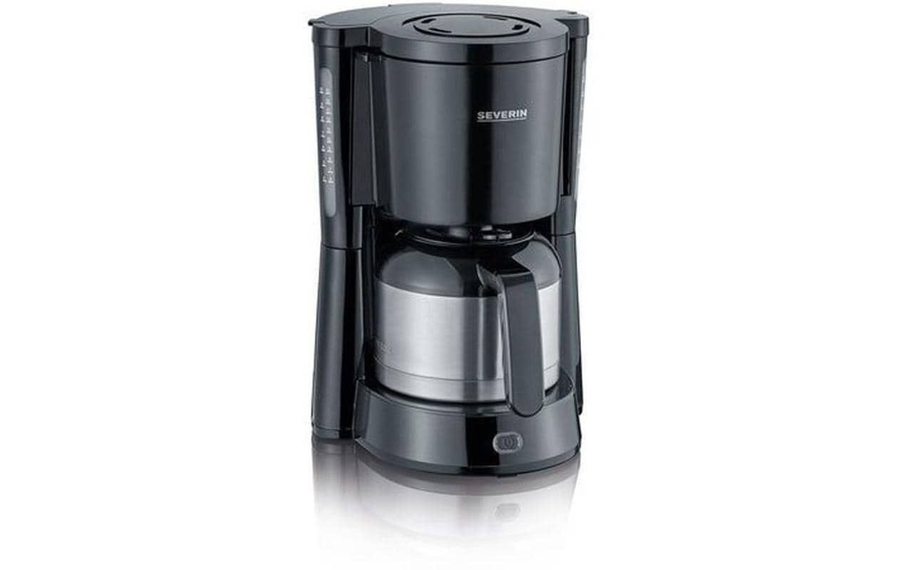 Severin KA4835 Filterkaffeemaschine – 8 Tassen, 1 l, Karaffe, Schwarz, 23 × 34 × 28,2 cm