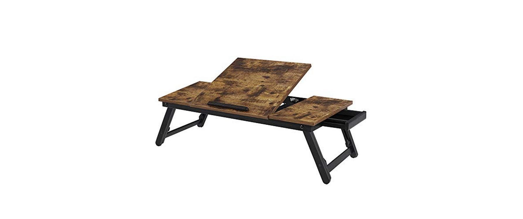 Songmics Laptop-Ständer – bis 14,3", höhenverstellbar, Traglast 10 kg – Braun