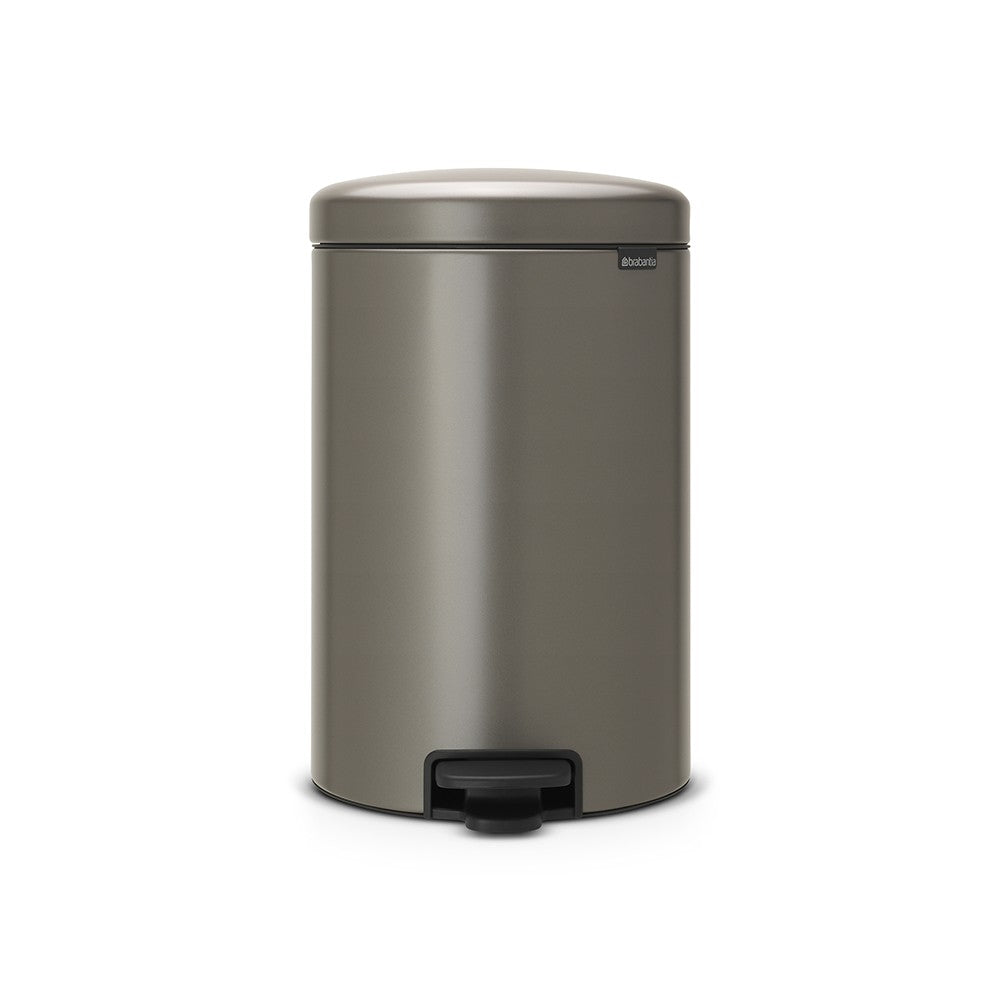 Brabantia NewIcon Treteimer – 20 l – Edelstahl – B × H × T 290 × 467 × 380 mm
