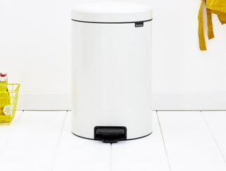 Brabantia NewIcon Treteimer – 20 l, Weiss