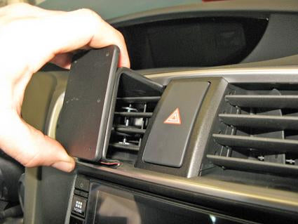 Brodit ProClip Kfz-Ladehalterung – Lüftungsschlitz – für Honda Civic 16–17 – Schwarz