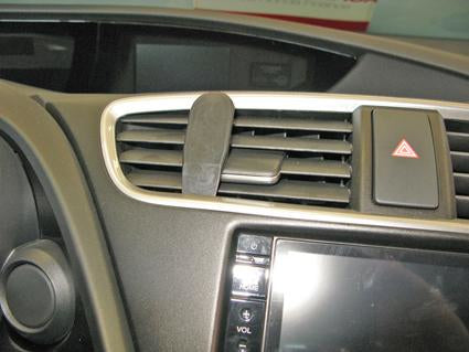 Brodit ProClip Kfz-Ladehalterung – Lüftungsschlitz – für Honda Civic 16–17 – Schwarz