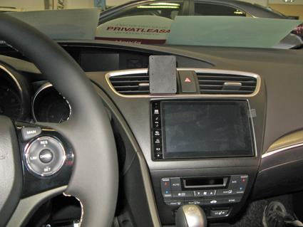 Brodit ProClip Kfz-Ladehalterung – Lüftungsschlitz – für Honda Civic 16–17 – Schwarz