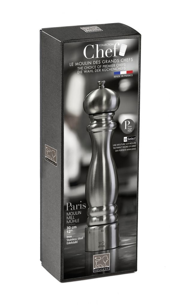 Peugeot Salz-/Pfeffermühle 22 cm, Edelstahl, Silber