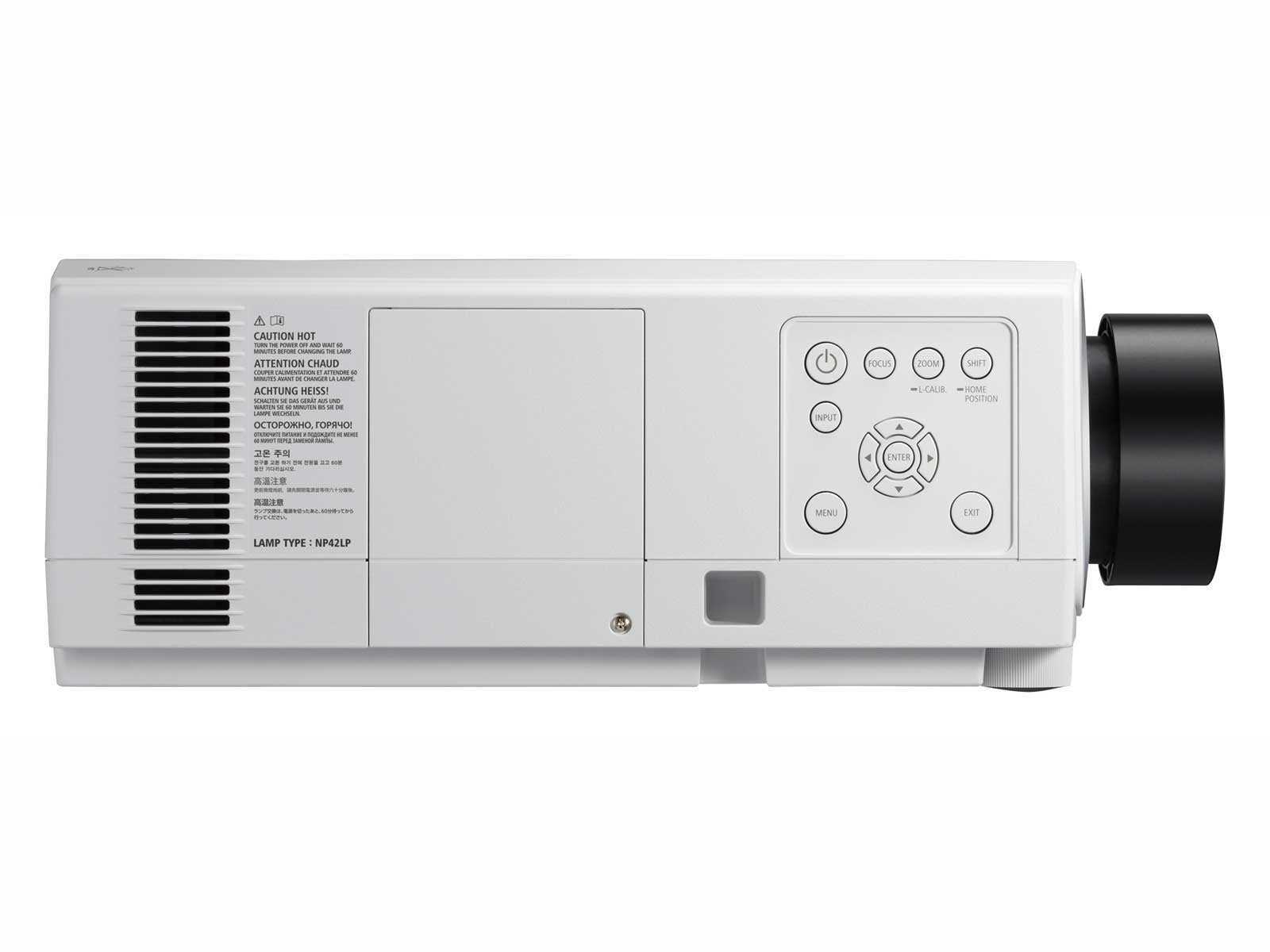 NEC PA803U – Standard 3LCD Lampe, WUXGA (1920×1200), 8000 ANSI Lumen