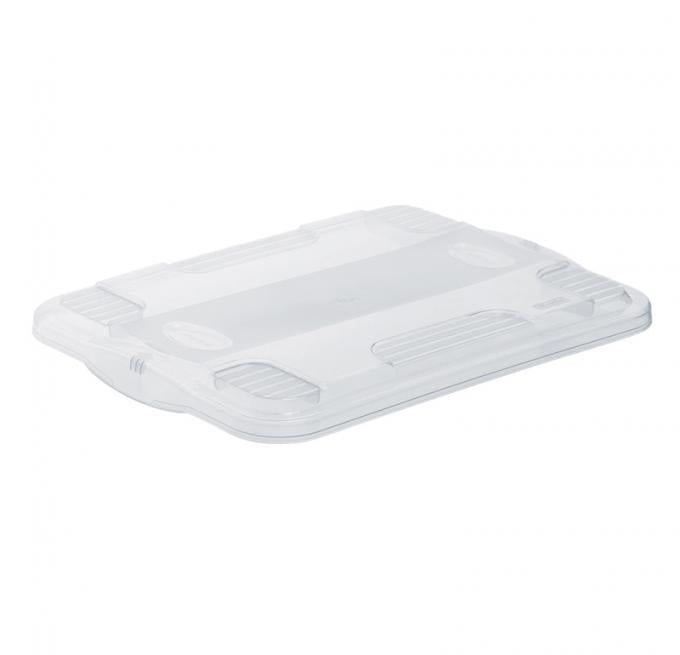 Rotho Deckel – für Systembox Agilo, Kunststoff, transparent, 40 × 4 × 29,8 cm – 1er-Pack