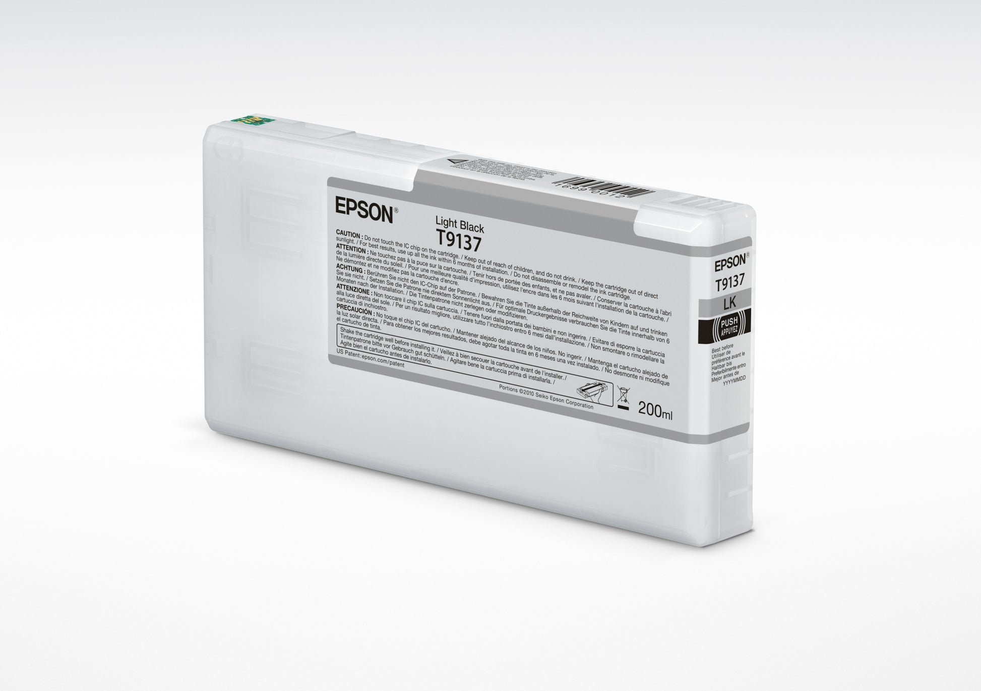 Epson Tintenpatrone T913700, Schwarz, 200 ml – für SureColor SC-P5000