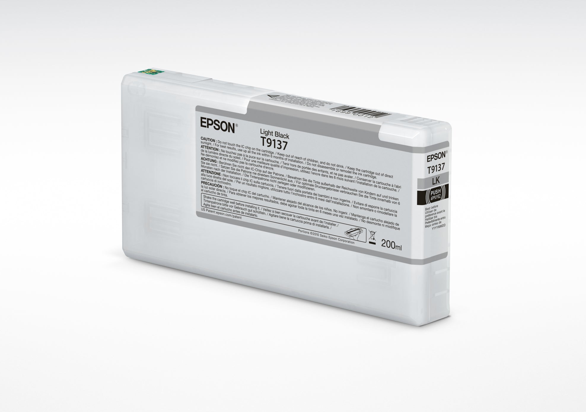 Epson Tintenpatrone T913700, Schwarz, 200 ml – für SureColor SC-P5000