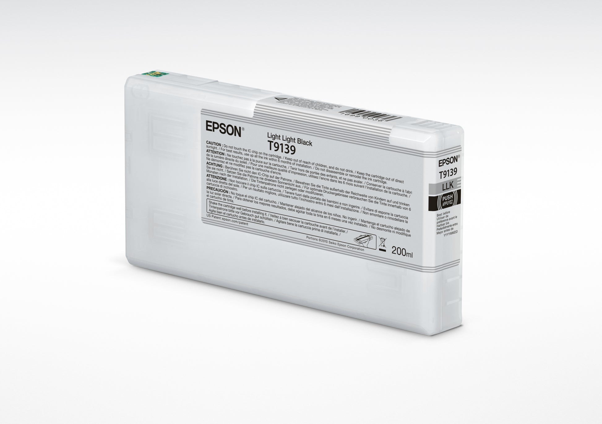 Epson Tintenpatrone T913900, Schwarz, 200 ml – für SureColor SC-P5000