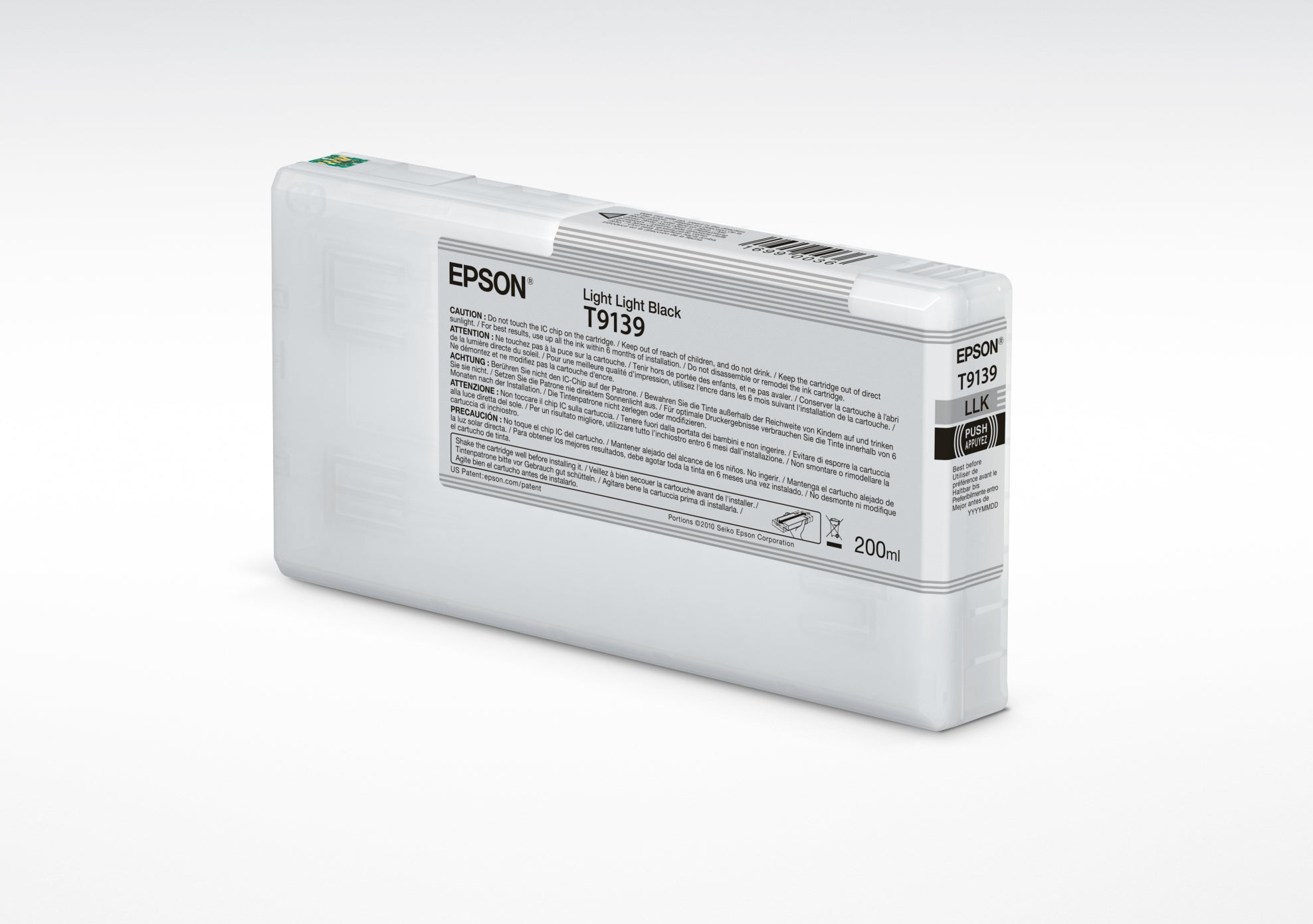 Epson Tintenpatrone T913900, Schwarz, 200 ml – für SureColor SC-P5000