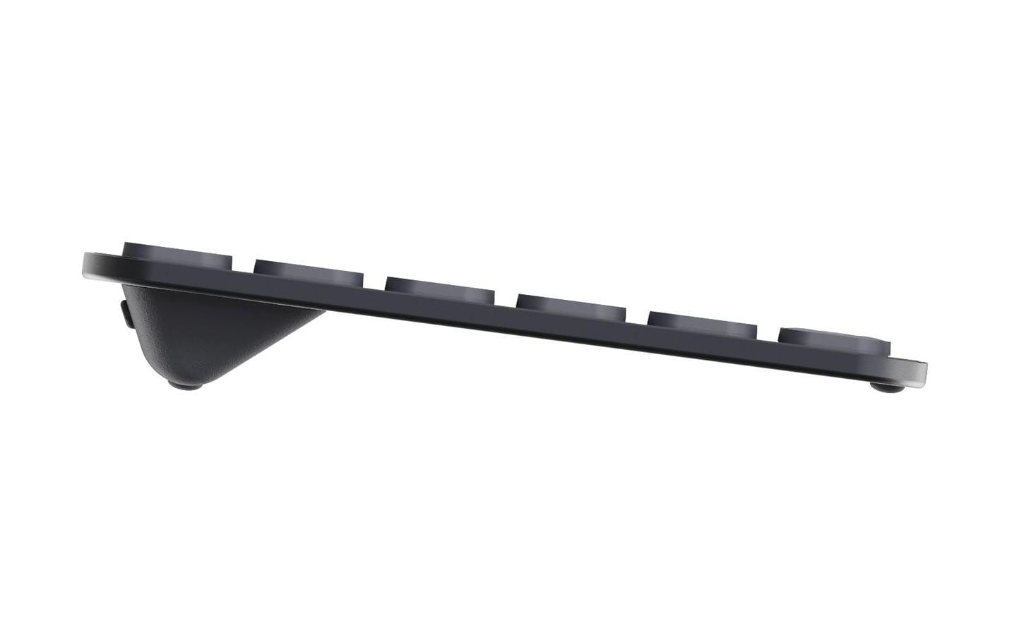 Rapoo 9310M Ultraslim – Tastatur, kabellos (2,4 GHz), CH-Layout (DE-CH), Fullsize (mit Ziffernblock), Membran