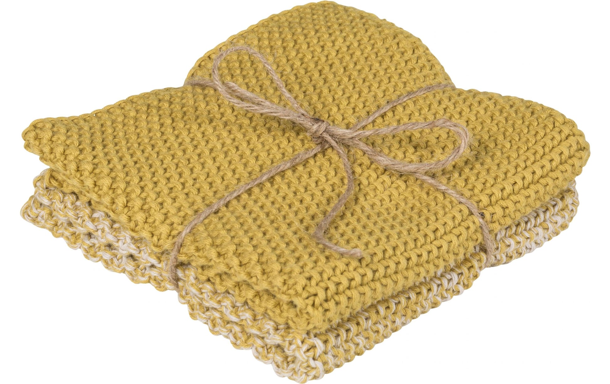 Pichler Abwaschlappen – Gelb – 27 × 27 cm – Baumwolle – 2er-Set