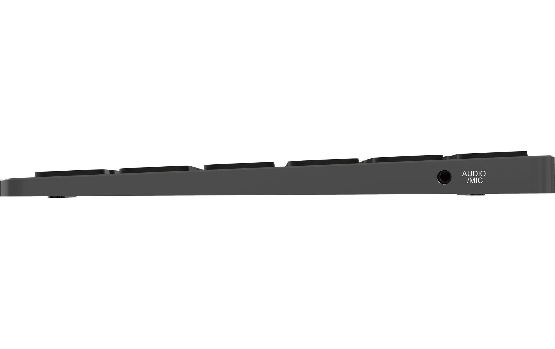 Rapoo UCK-6001 Ultraslim – Tastatur, kabelgebunden (USB-C), CH-Layout (DE-CH), Membran, schwarz