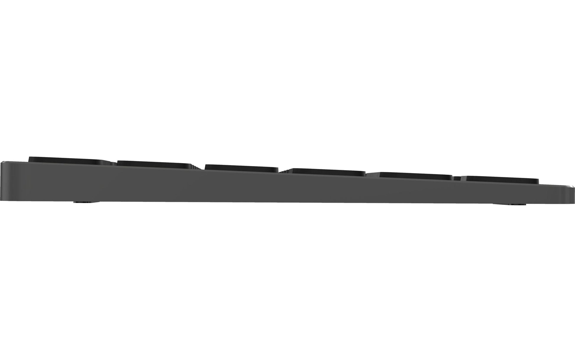 Rapoo UCK-6001 Ultraslim – Tastatur, kabelgebunden (USB-C), CH-Layout (DE-CH), Membran, schwarz