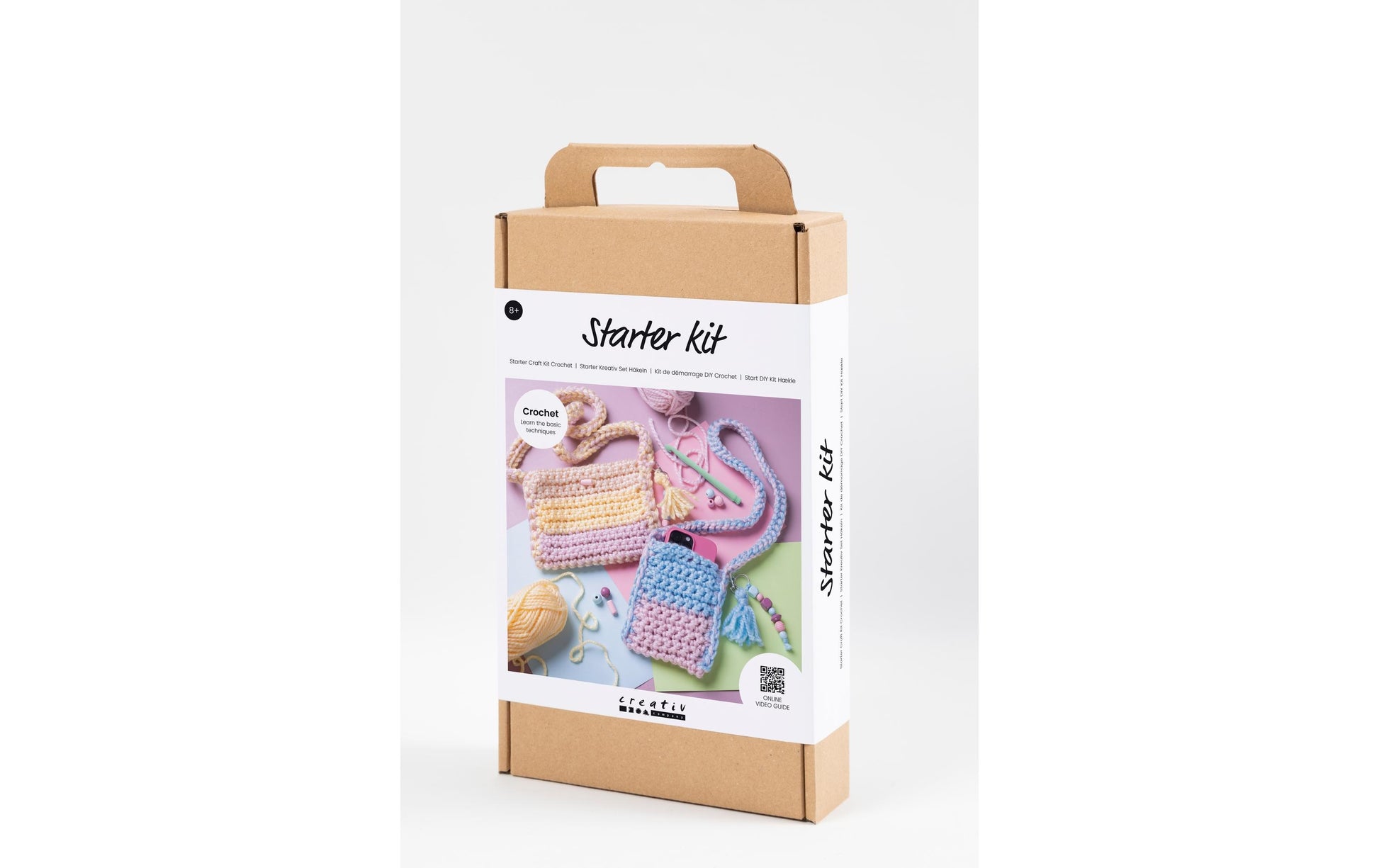 Creativ Company Starter Häkelset Mehrfarbig – 6 Stk.