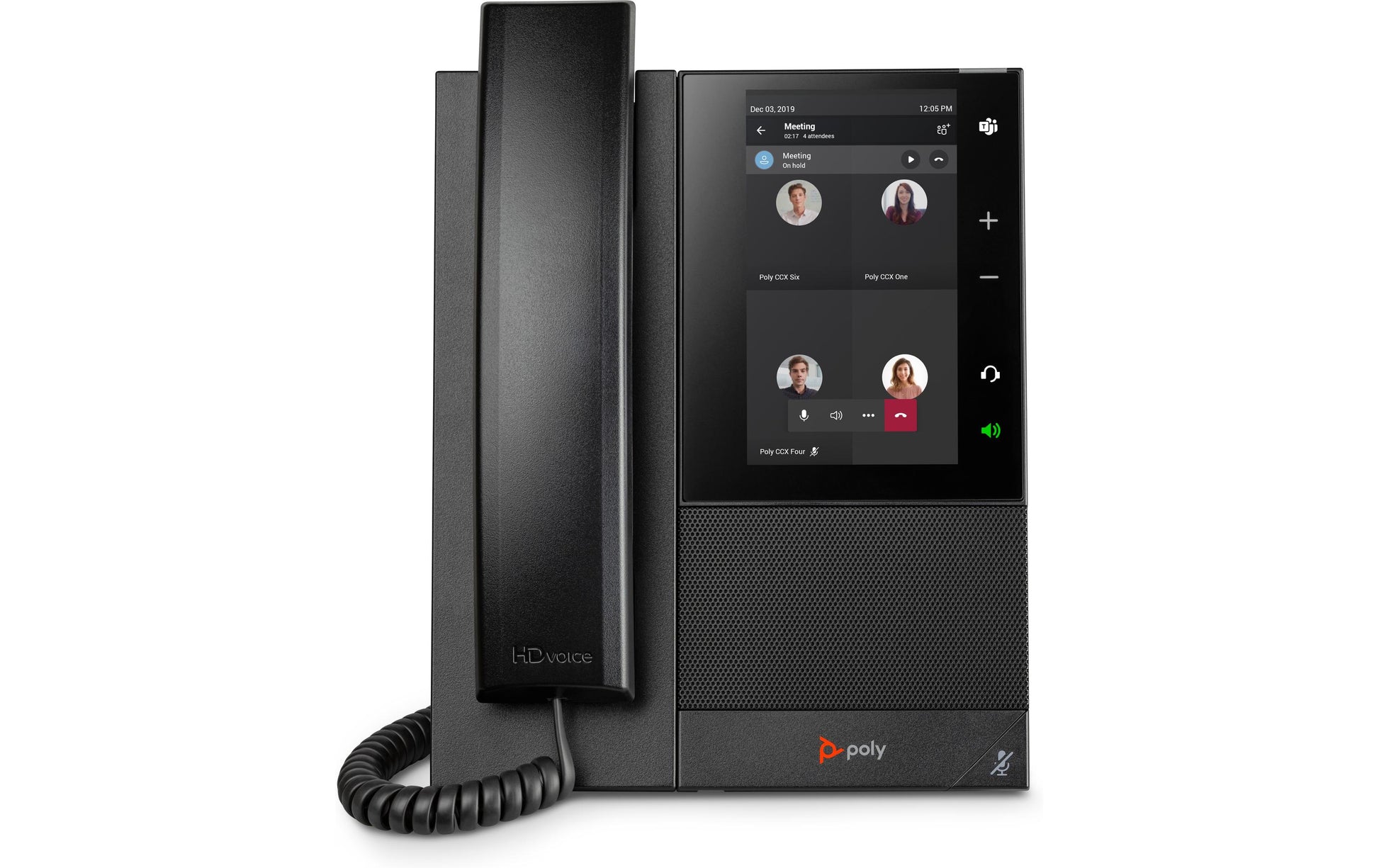 Poly CCX 505 – Business Media Phone, für Microsoft Teams, PoE