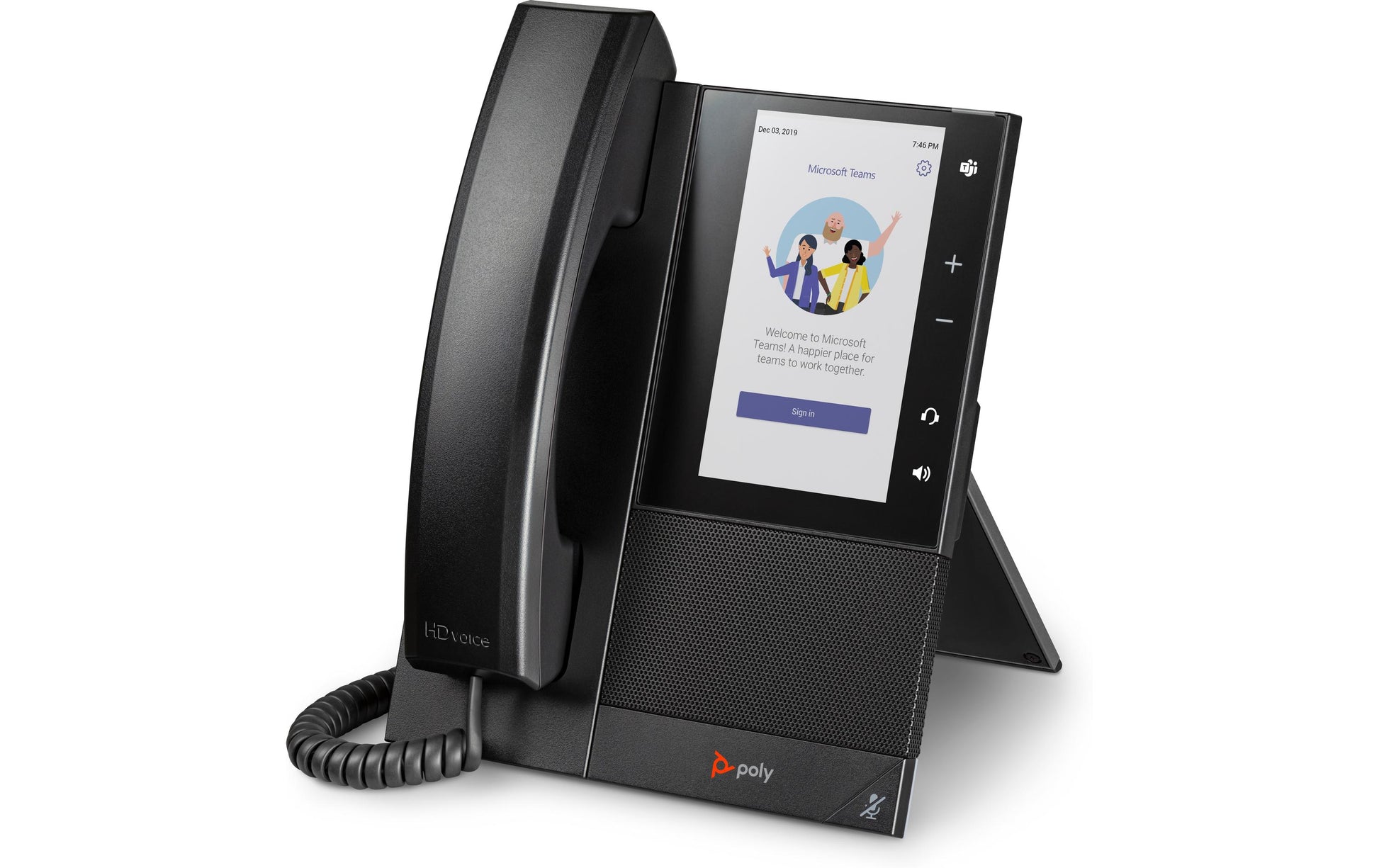Poly CCX 505 – Business Media Phone, für Microsoft Teams, PoE