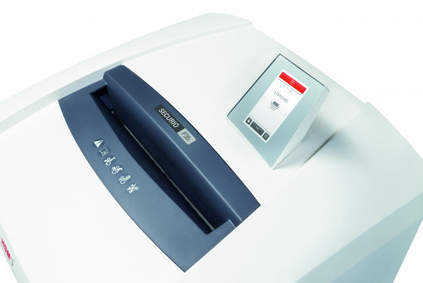 HSM Securio P36i – Aktenvernichter, DIN P-5, Partikelschnitt 1,9 × 15 mm, 145 l