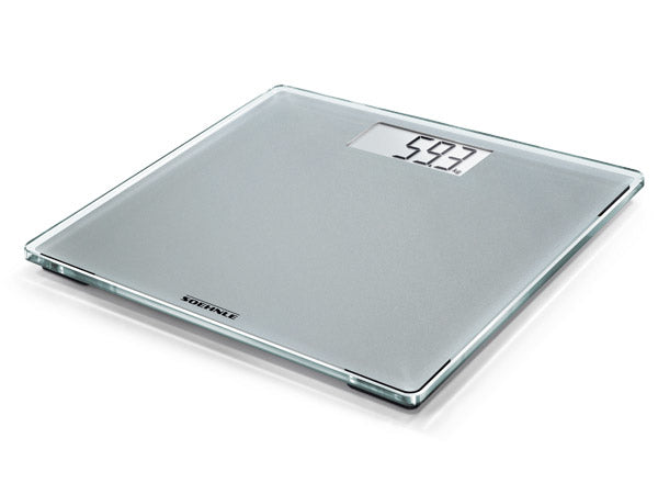 Soehnle Universalwaage Style Sense Comp. 300 – Tragkraft 180 kg, Teilung 100 g, Wiegefläche 29 × 29 cm
