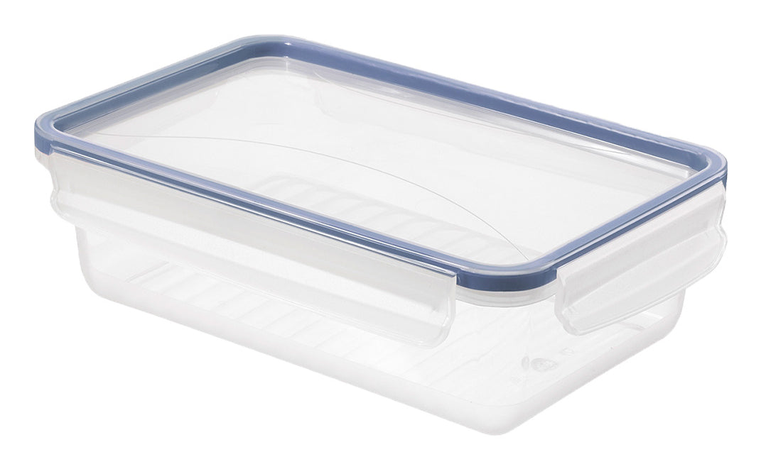 Rotho Kühlschrankdose Clic & Lock – 1,5 l – rechteckig – 23,9 × 7,1 × 16 cm – PP – transparent