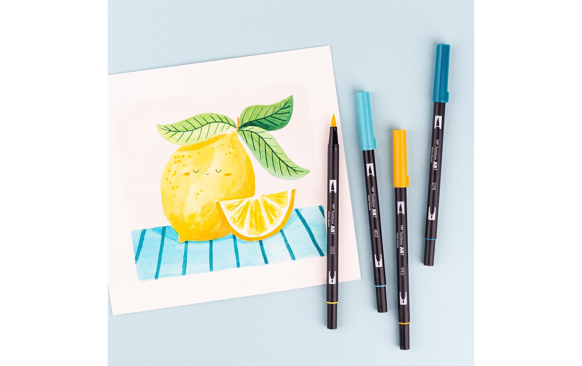 Tombow Filzstifte Lemon Squeezy, 6 Stk.