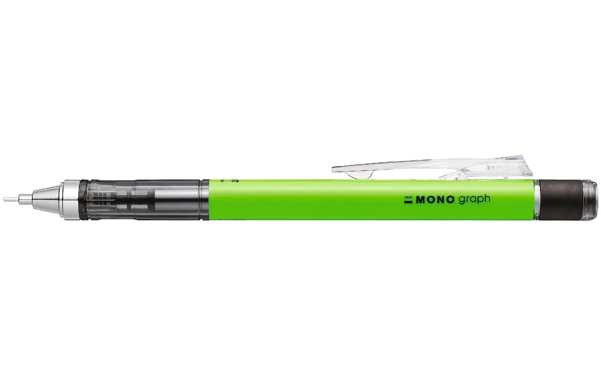 Tombow MONO graph Druckbleistift – 0,7 mm – Grün – Schüttel-Mechanismus – 1er-Pack