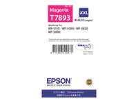 Epson Tintenpatrone T7893, Magenta, 4'000 Seiten – für Inkjetdrucker/Multifunktionsgeräte