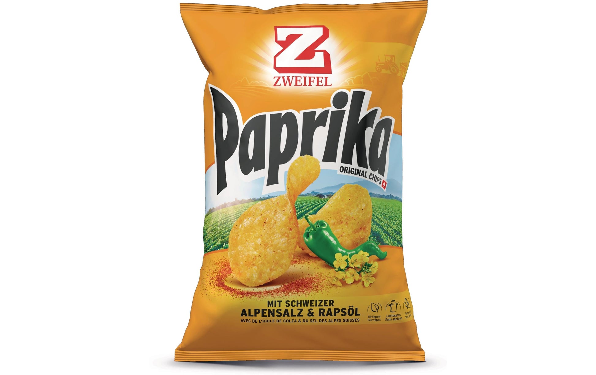 Zweifel Chips – Paprika – 90 g