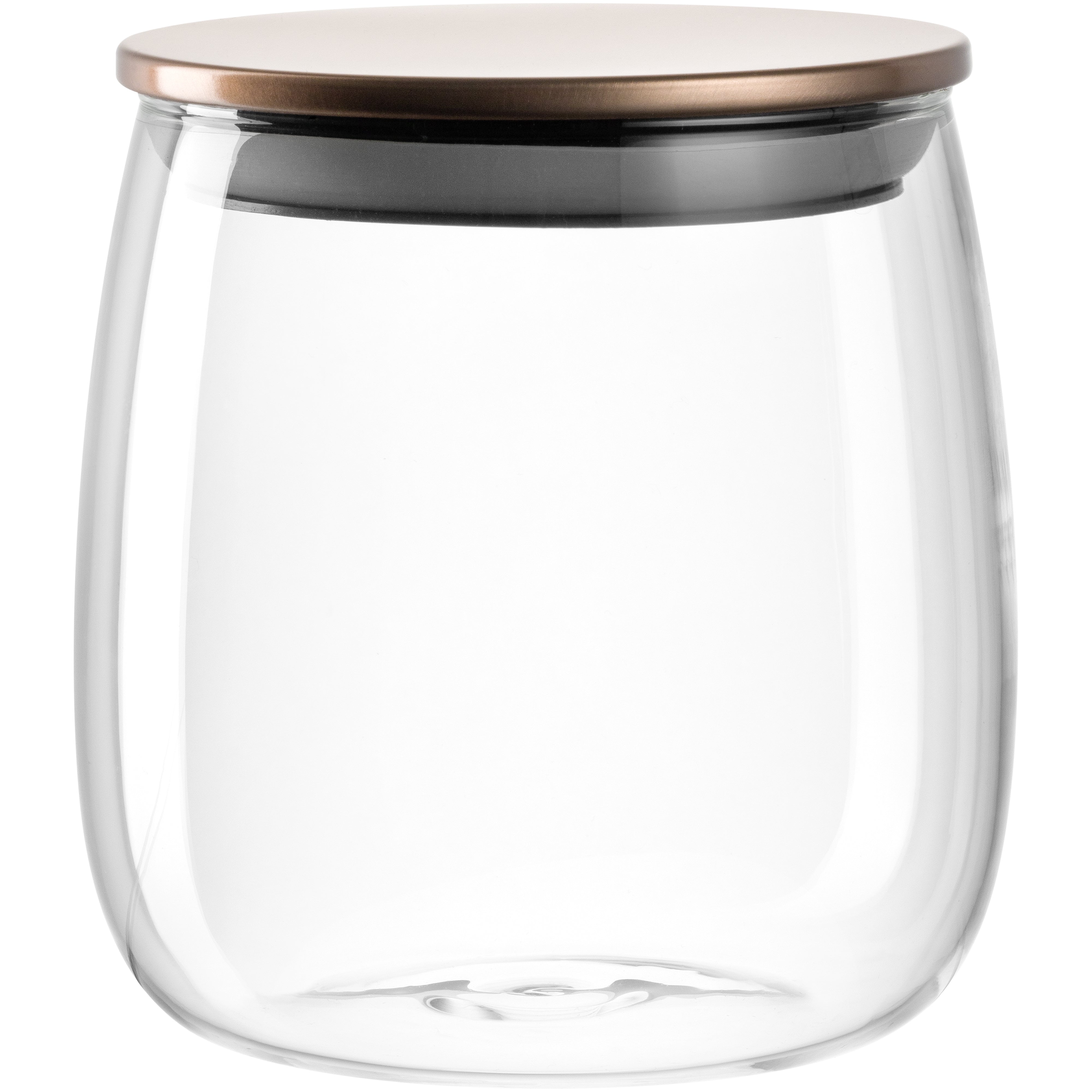 LEONARDO Vorratsdose 800 ml, Ø 10 × 14 cm, Glas, Transparent